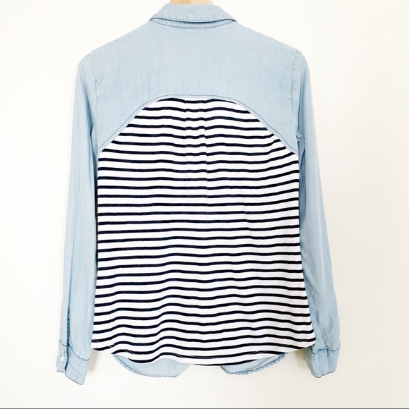 Splendid | Denim & stripe chambray - Picture 3 of 7